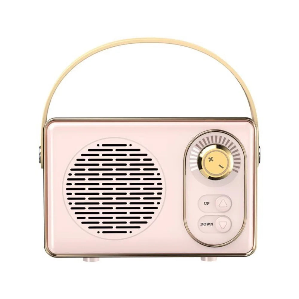 Altavoz Retro Bluetooth con Radio, USB y Tarjeta SD – Estilo Vintage en 4 Colores